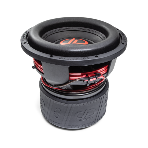 800f Series Subwoofer photo angled top to bottom showing surround basket motor boot 2